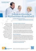 Alzheimer Forschung Initiative e.V. stellt Fördergelder bereit