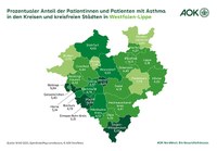 Neue Studie zeigt: Rückgang der Asthma-Erkrankten in Westfalen-Lippe 